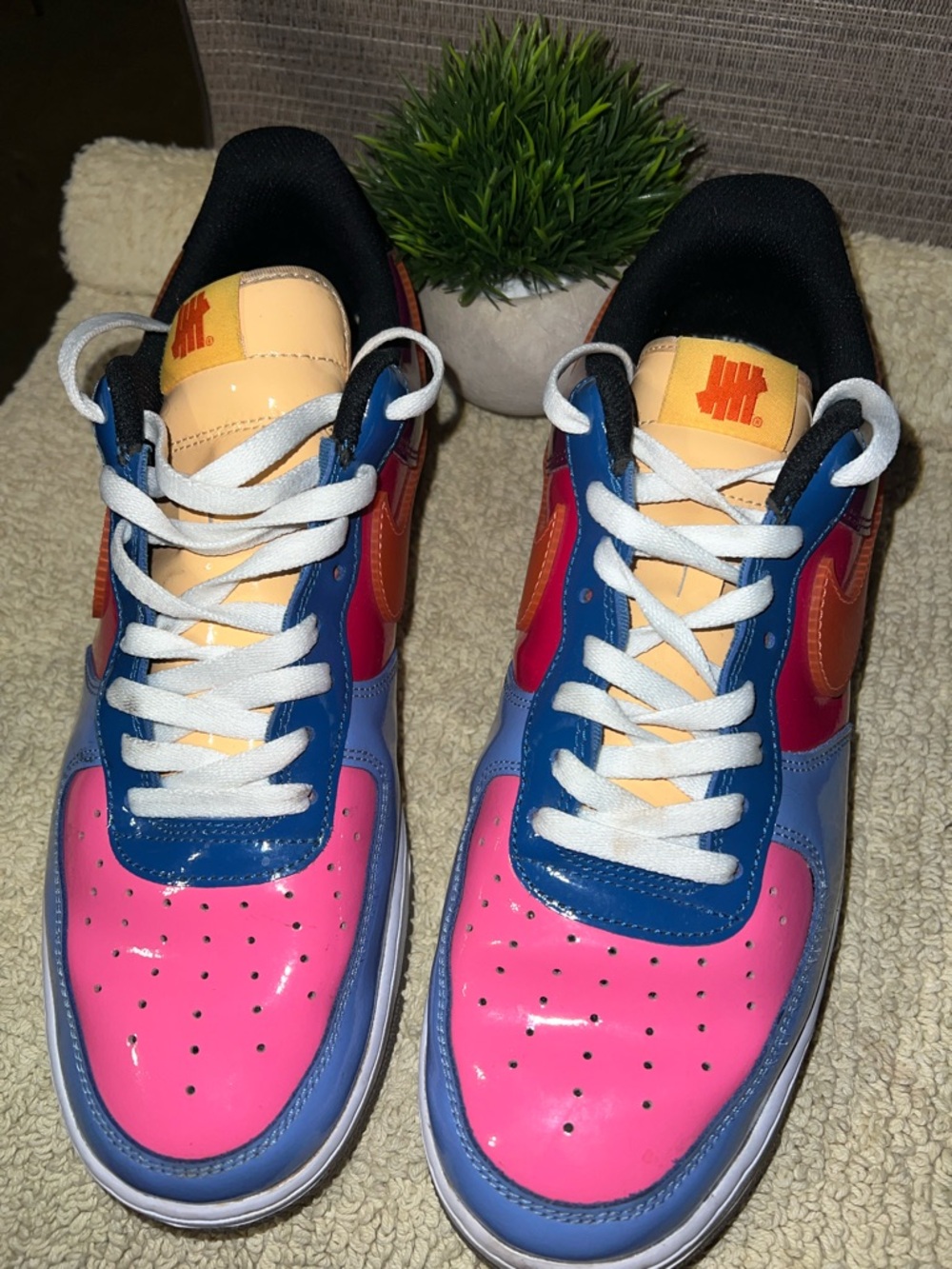 Nike Airforce 1 x UNDEFEATED Low top sneakers - Picture 2 of 8